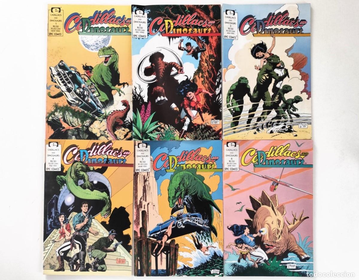 C&oacute;mics: Cadillacs and Dinosaurs (Mark Schultz) COMPLETA 6 N&ordm;s ~ Marvel/Epic Comics (1990) **DESCATALOGADO**