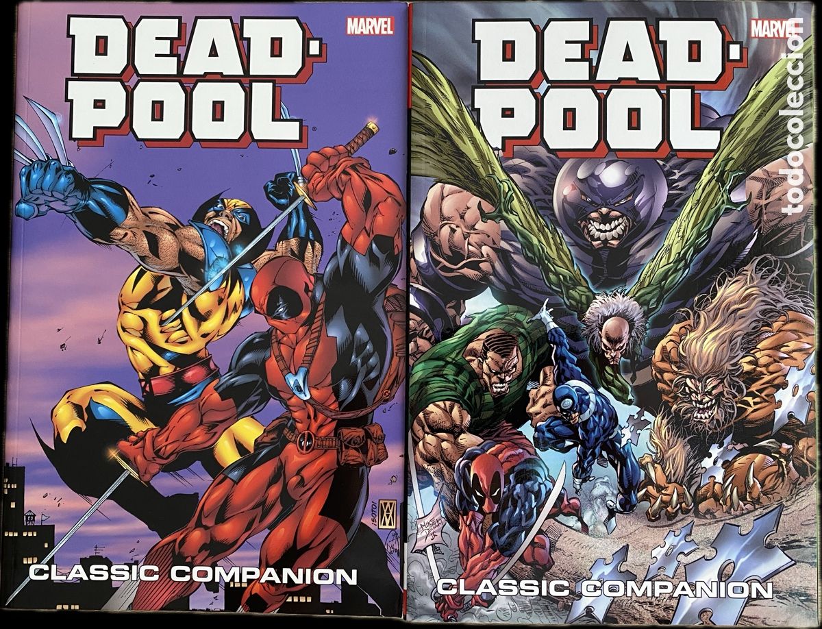 Comics: Deadpool Classic Companion 1 y 2 TPB Marvel &ndash; Lote Completo &ndash; Descatalogados