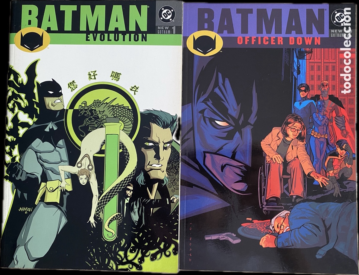C&oacute;mics: Batman New Gotham Vol. 1 y 2 TPB DC &ndash; Completa &ndash; Greg Rucka &ndash; Post No Man&rsquo;s Land