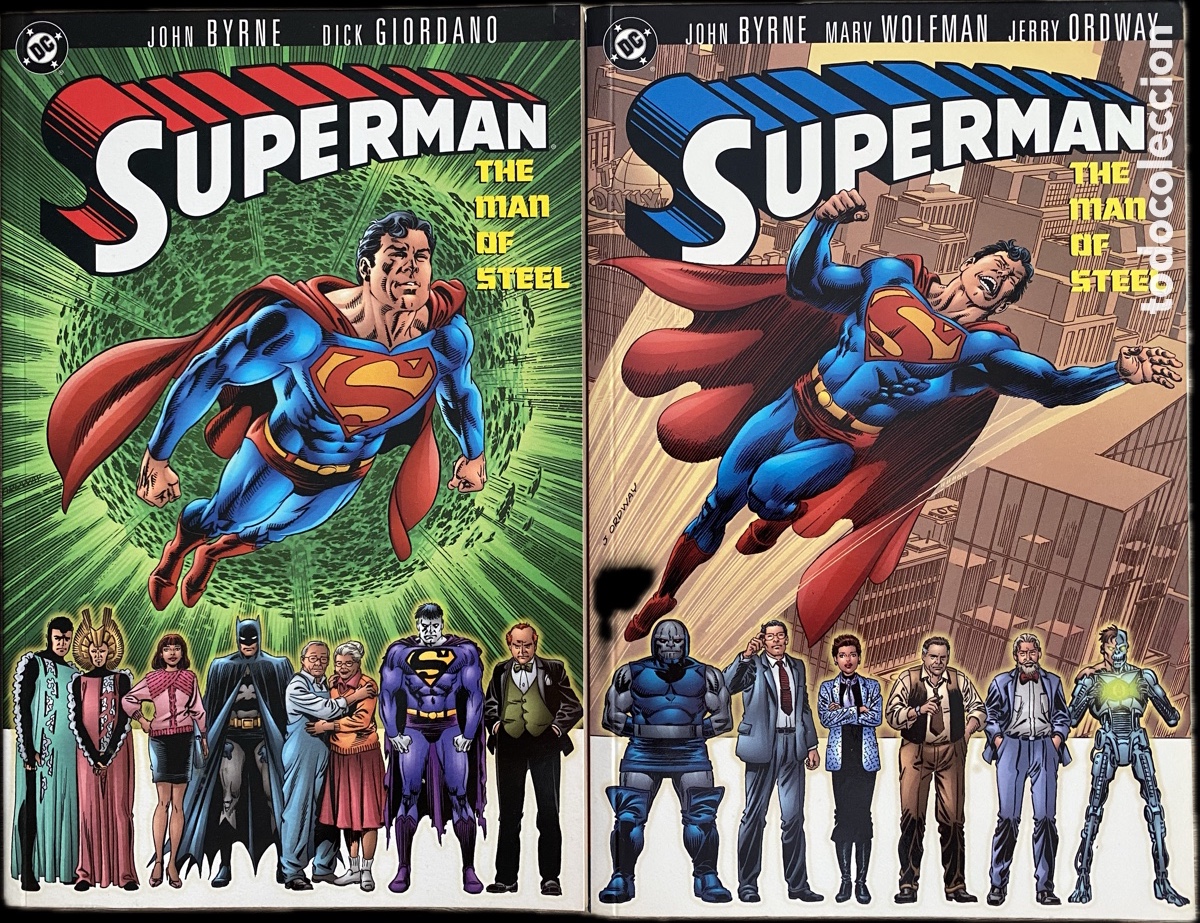 C&oacute;mics: Superman The Man of Steel Vol. 1 y 2 &ndash; John Byrne &ndash; DC Comics TPB Complet