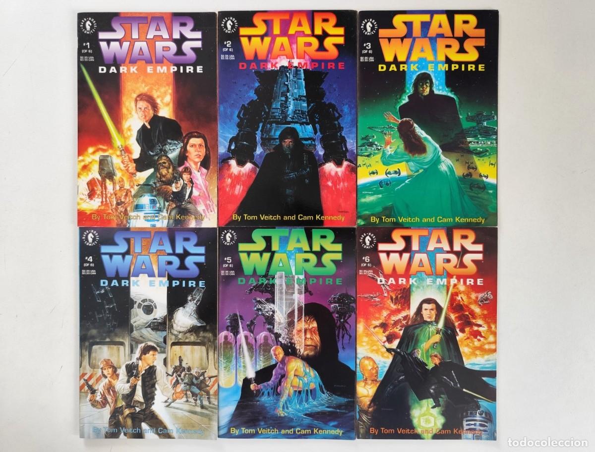 C&oacute;mics: STAR WARS: DARK EMPIRE (Tom Veitch, Cam Kennedy) COMPLETA 6 N&ordm;s ~ Dark Horse (1991) *DESCATALOGADO*
