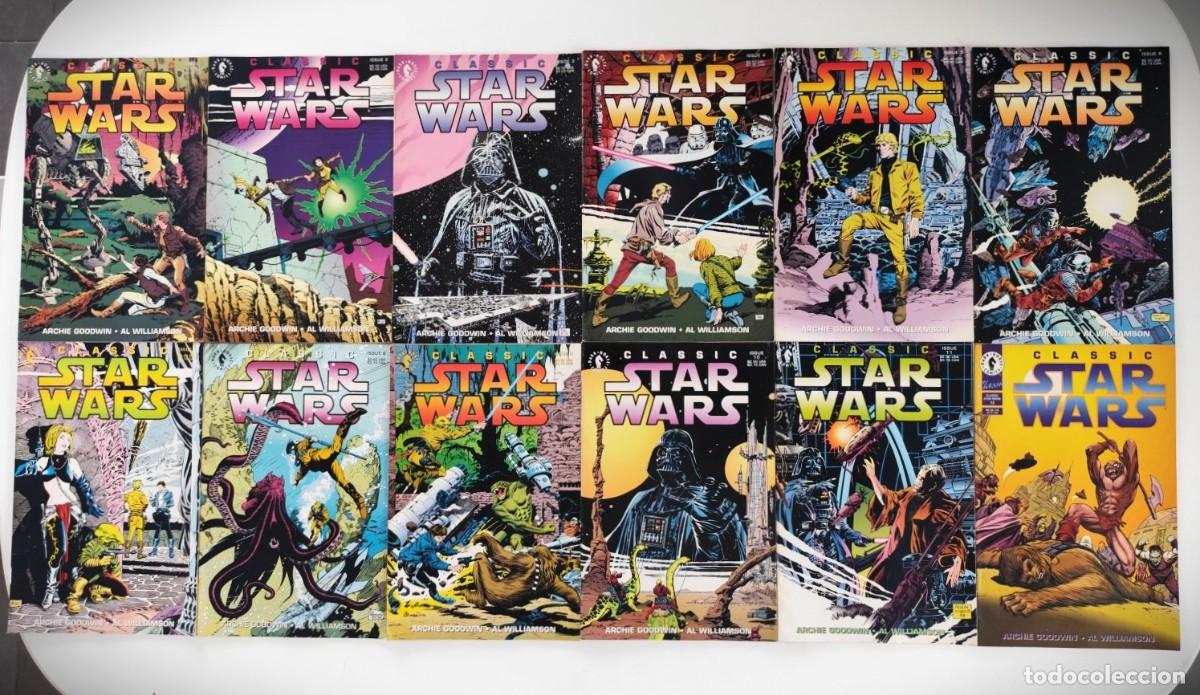 C&oacute;mics: CLASSIC STAR WARS N&ordm;s 1 a 12 (Tom Veitch, Cam Kennedy) ~ Dark Horse (1992)