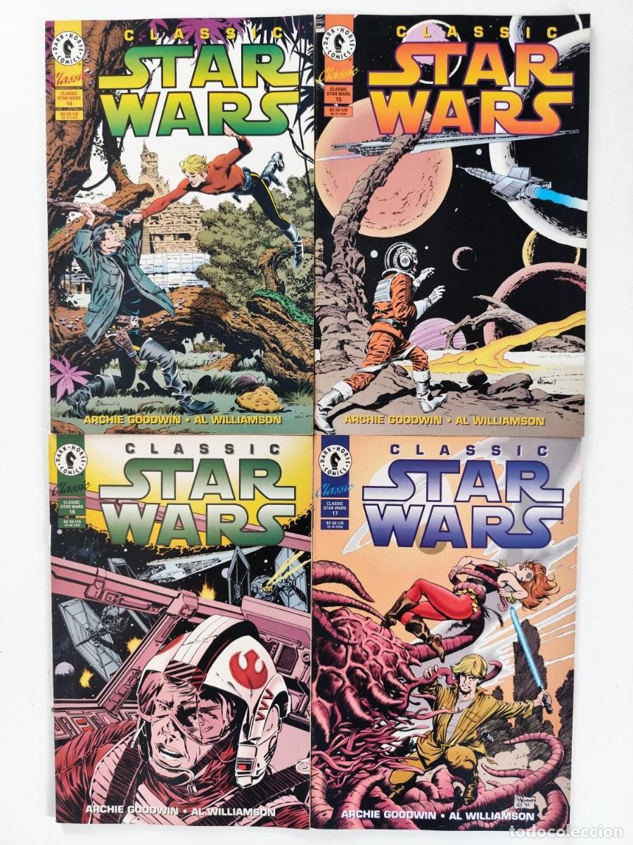 C&oacute;mics: CLASSIC STAR WARS N&ordm;s 14 a 17 (Tom Veitch, Cam Kennedy) ~ Dark Horse (1993)