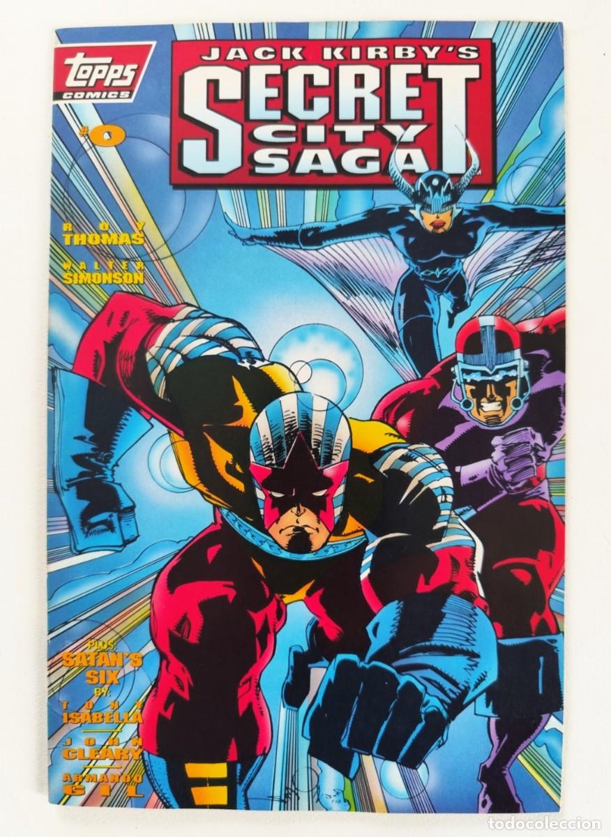 C&oacute;mics: Jack Kirby's Secret City Saga # 0 (Roy Thomas, Walter Simonson) ~ Topps (1993)