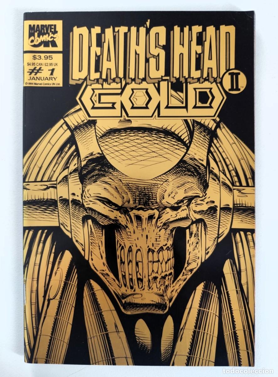C&oacute;mics: DEATH'S HEAD II GOLD # 1 (Liam Sharp, Andy Lanning, Rodney Ramos) One Issue ~ Marvel UK (1994)