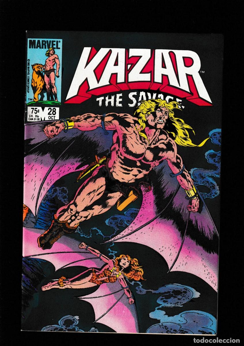 C&oacute;mics: KA-ZAR THE SAVAGE 28 - MARVEL 1983 VFN/NM / ARMANDO GIL & MIKE MIGNOLA
