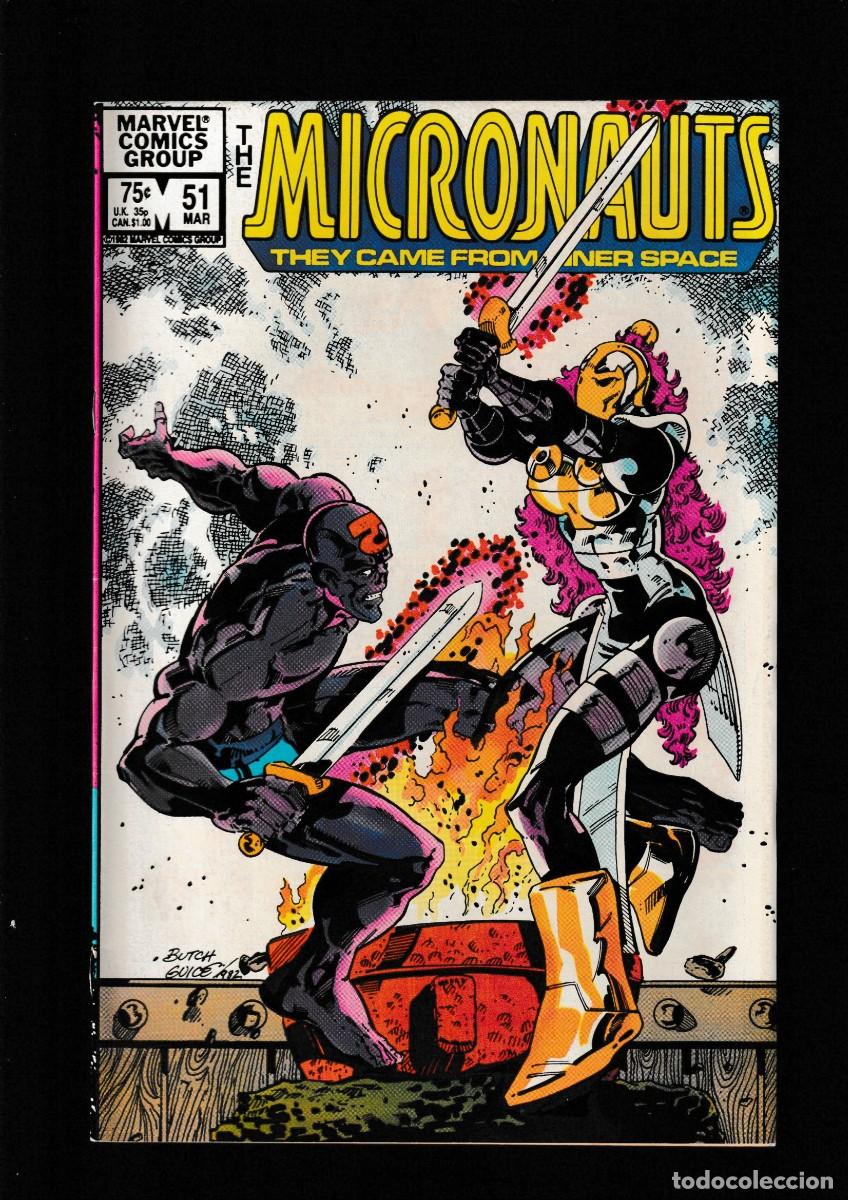 C&oacute;mics: MICRONAUTS 51 - MARVEL 1983 VFN/NM - Foto 1