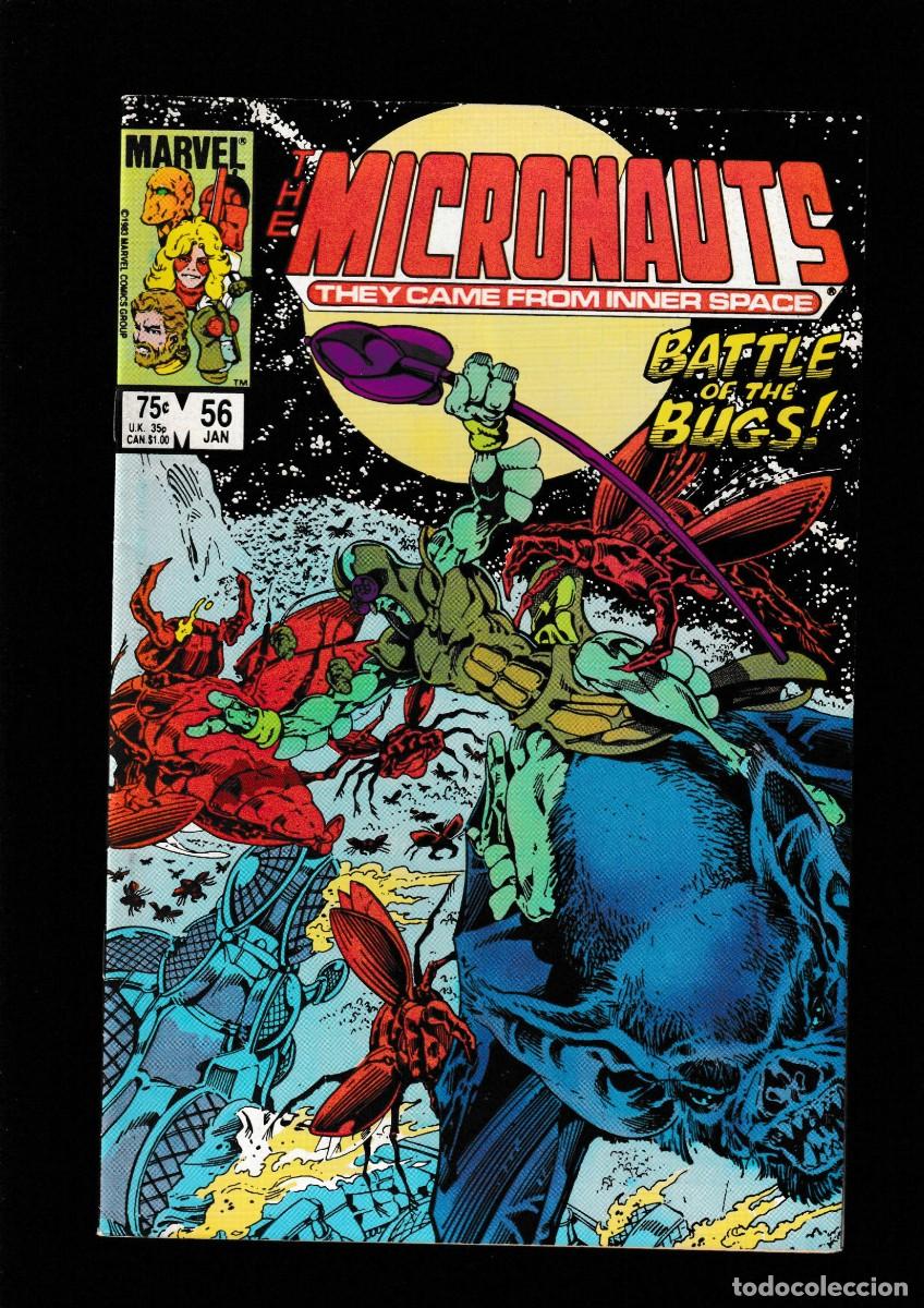 C&oacute;mics: MICRONAUTS 56 - MARVEL 1984 VFN/NM - Foto 1