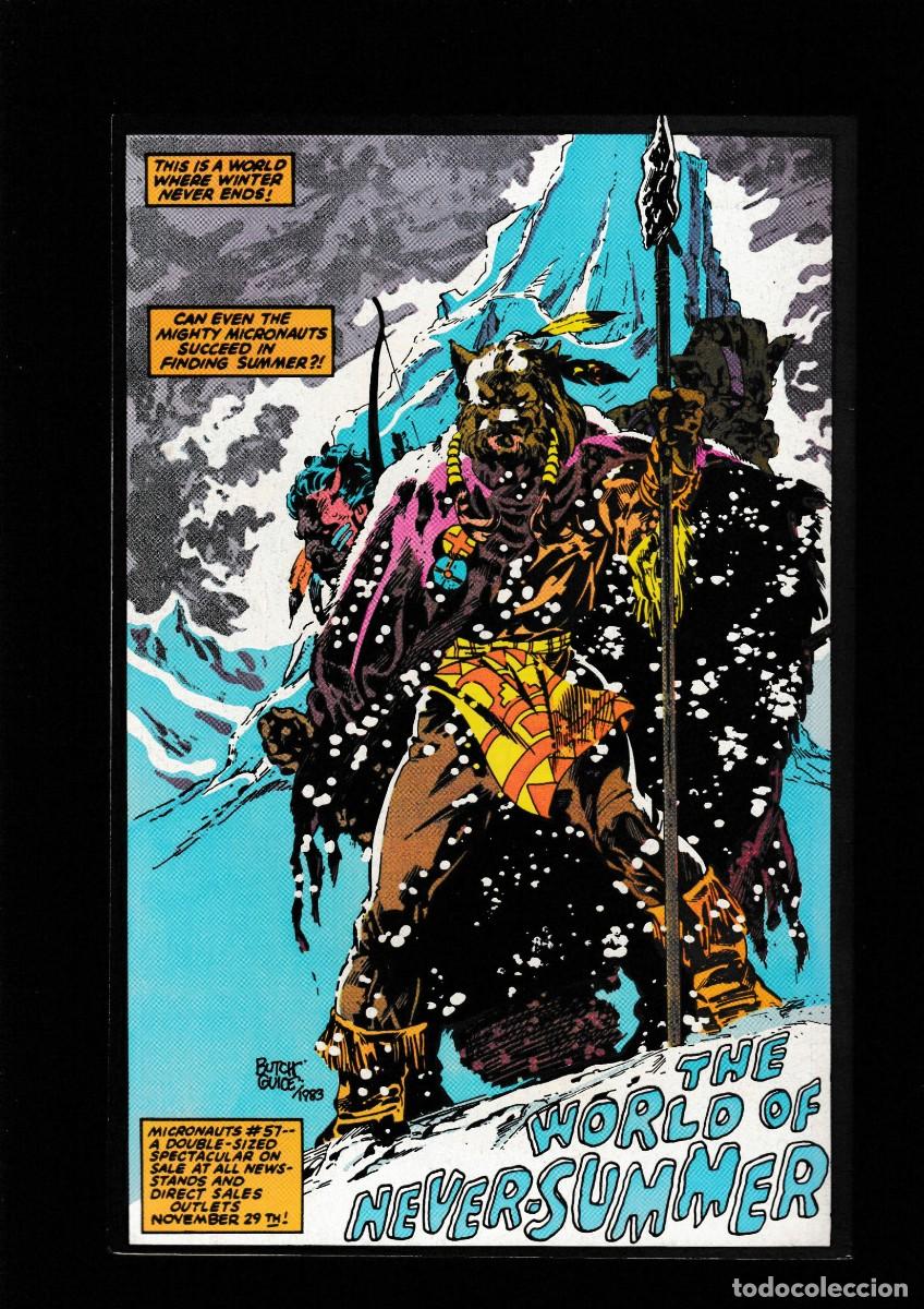 C&oacute;mics: MICRONAUTS 56 - MARVEL 1984 VFN/NM - Foto 2