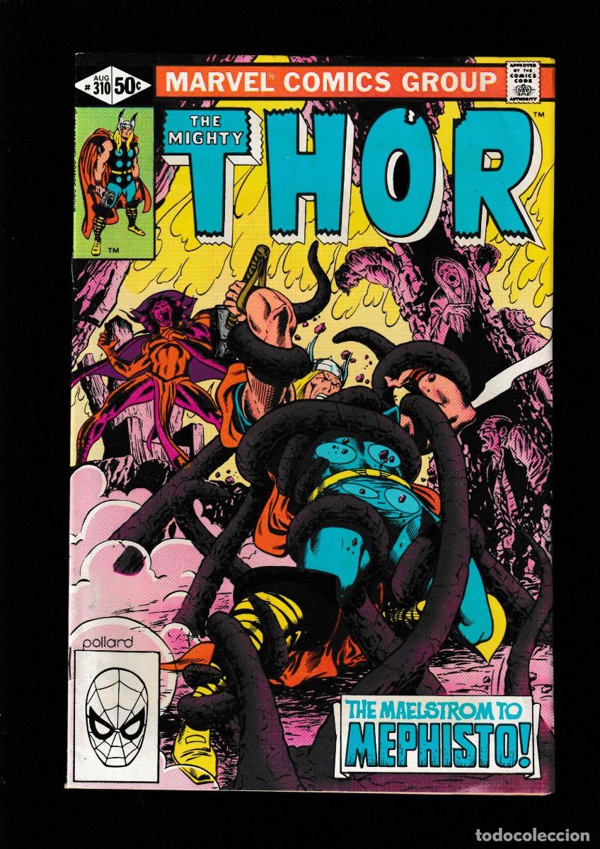 C&oacute;mics: THOR 310 - MARVEL 1981 VFN / MOENCH & POLLARD / VS MEPHISTO - Foto 1
