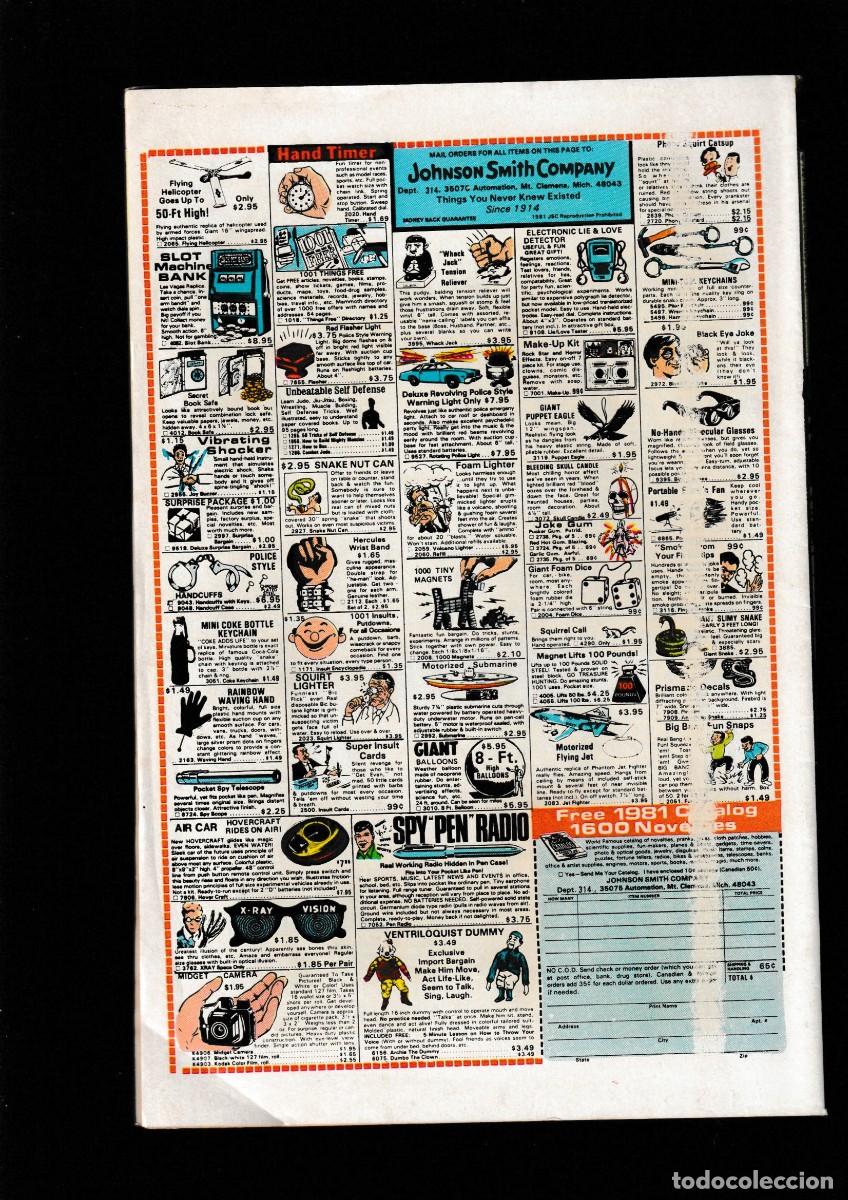 C&oacute;mics: THOR 310 - MARVEL 1981 VFN / MOENCH & POLLARD / VS MEPHISTO - Foto 2