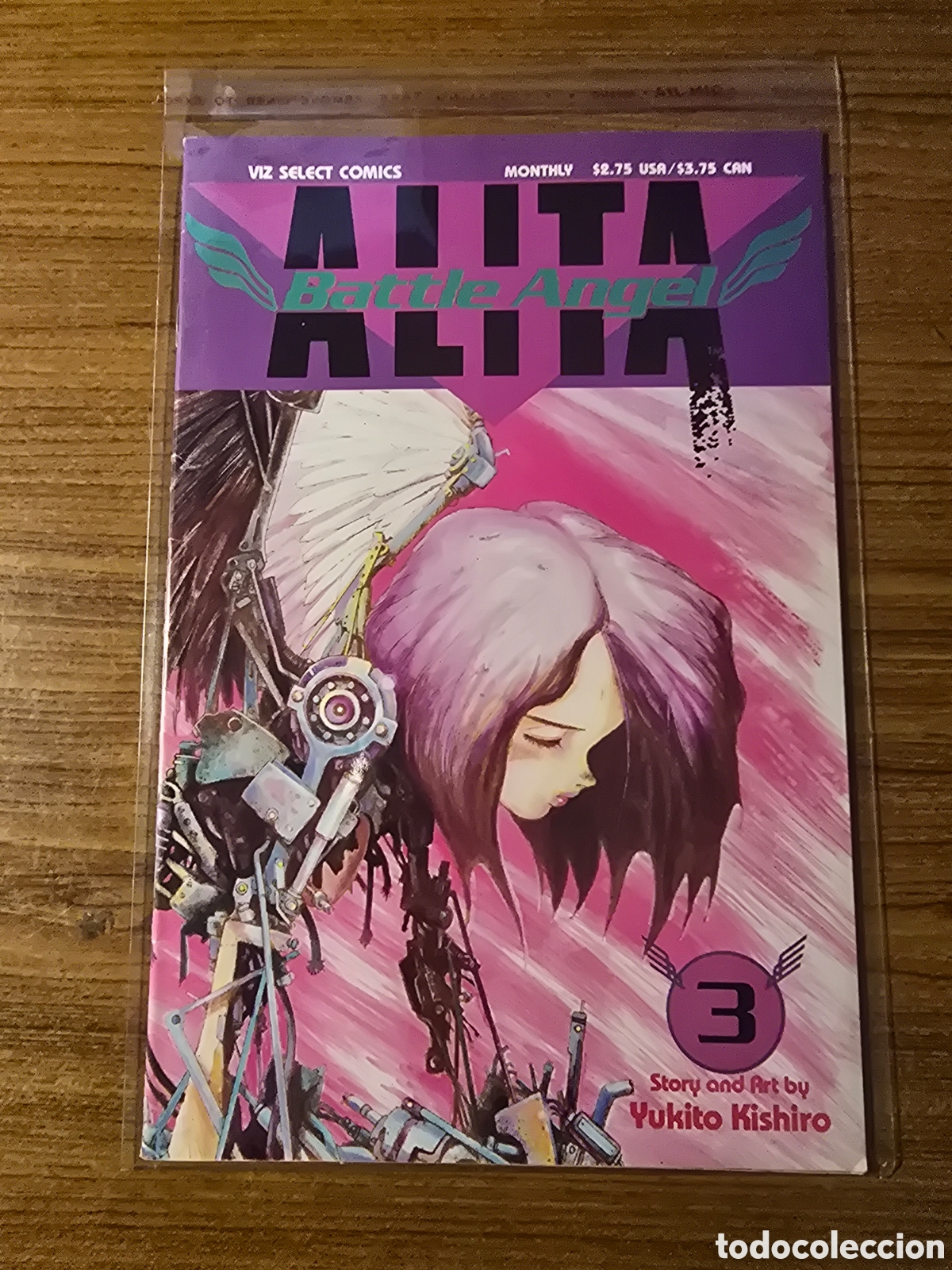 C&oacute;mics: ALITA,BATTLE ANGEL,NUMERO 3,(VIZ SELECT COMICS)