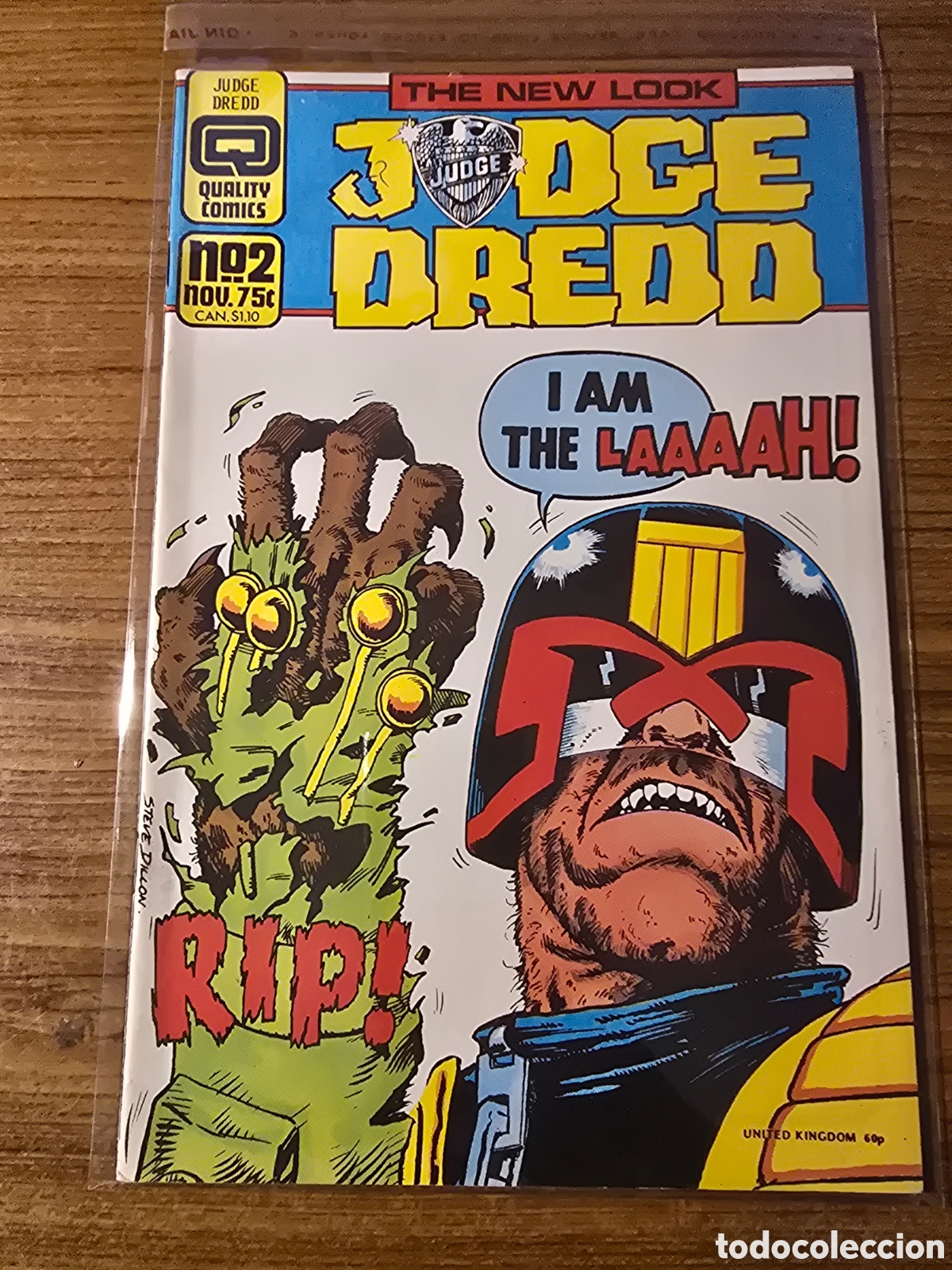 C&oacute;mics: JODGE DREDO,NUMERO 2,(QUALITY COMICS) - Foto 1