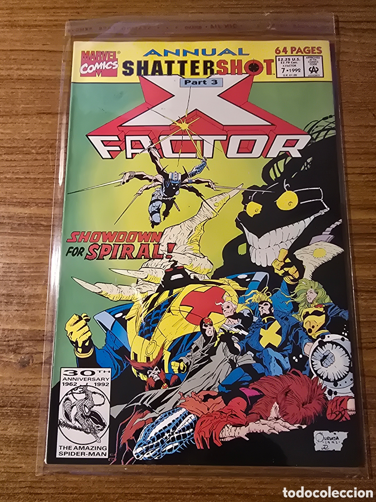 C&oacute;mics: FACTOR X,NUMERO 7&bull;1992,(MARVEL COMICS)