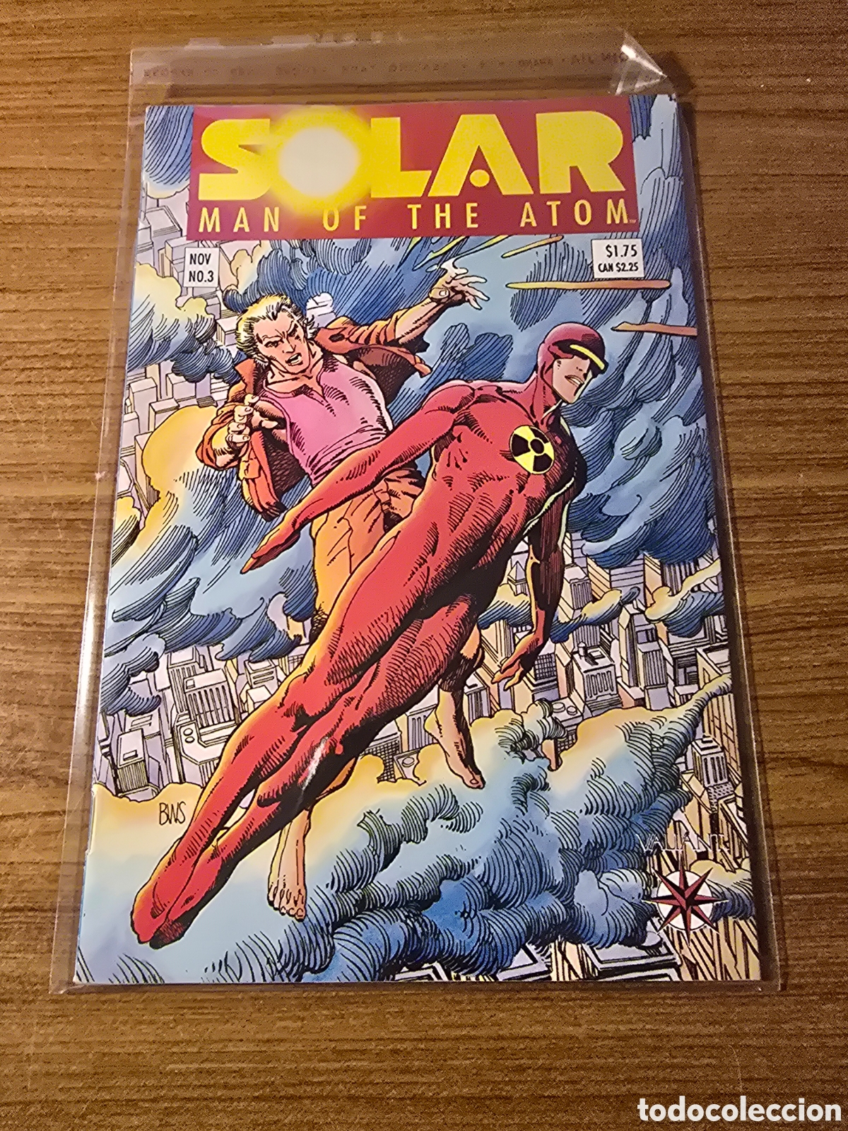 C&oacute;mics: SOLAR MAN OF THE ATOM,NUMERO 3,(VALIANT)