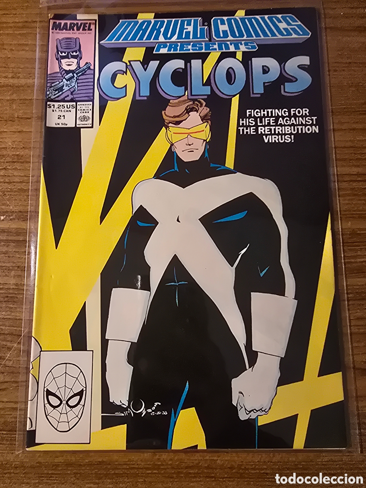 C&oacute;mics: CYCLOPS,NUMERO 21,(MARVEL COMICS)