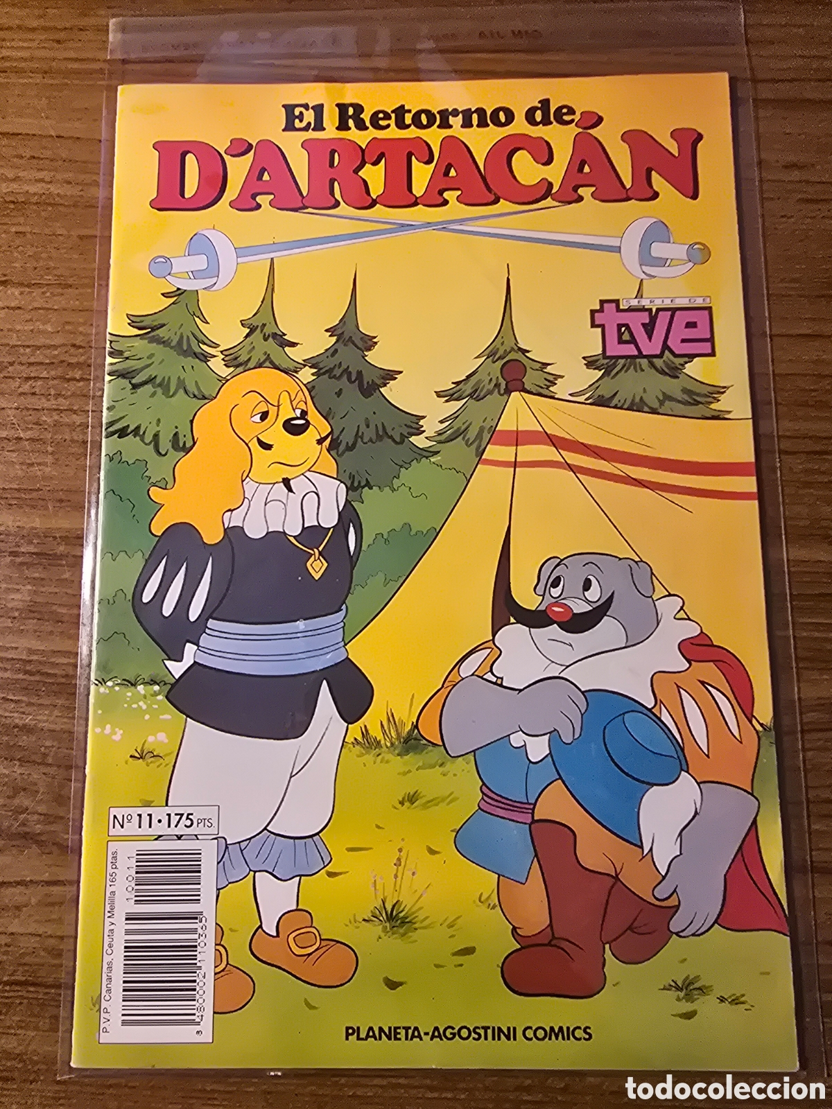 C&oacute;mics: EL RERORNO DE D'ARTAC&Aacute;N,NUMERO 11,( PLANETA-AGOSTINI COMICS)