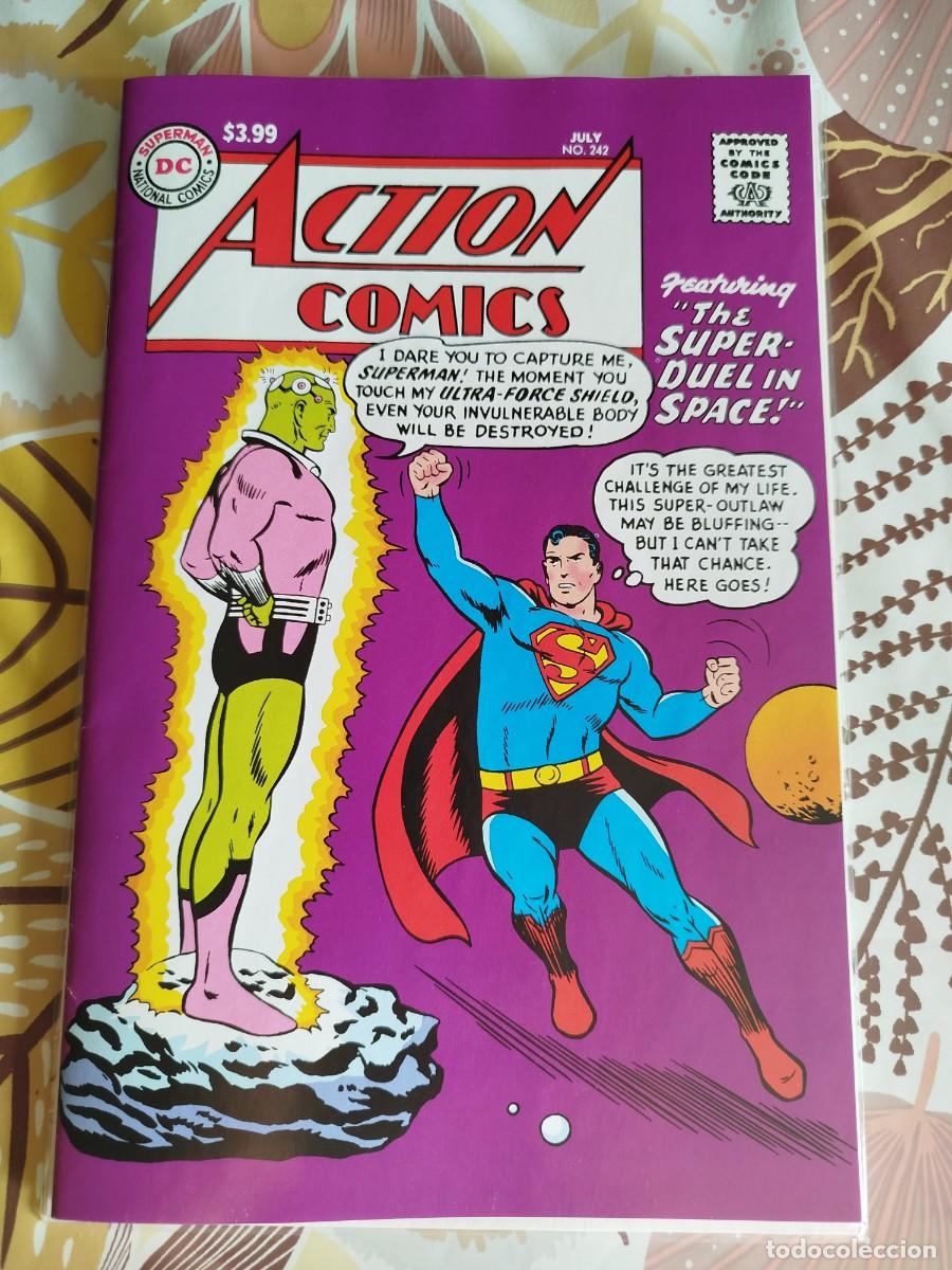 C&oacute;mics: Action Comics 242. Facsimile usa