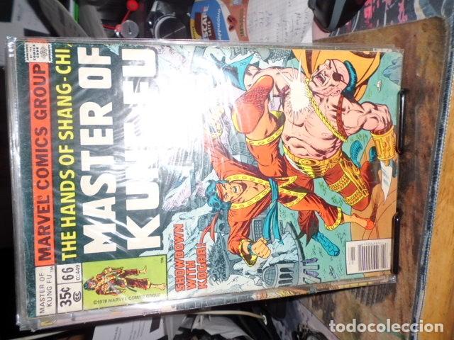 C&oacute;mics: MASTER OF KUNG FU N&ordm;66 MARVEL