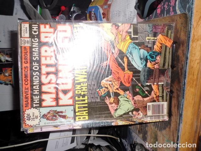 C&oacute;mics: MASTER OF KUNG FU N&ordm;76 MARVEL