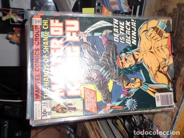 C&oacute;mics: MASTER OF KUNG FU N&ordm;56 MARVEL