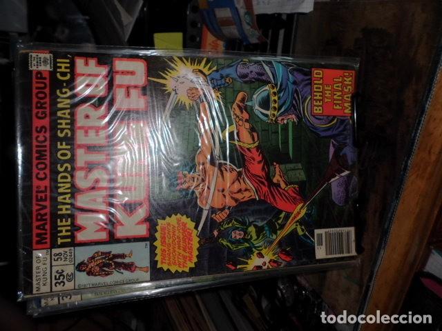 C&oacute;mics: MASTER OF KUNG FU N&ordm;58 MARVEL