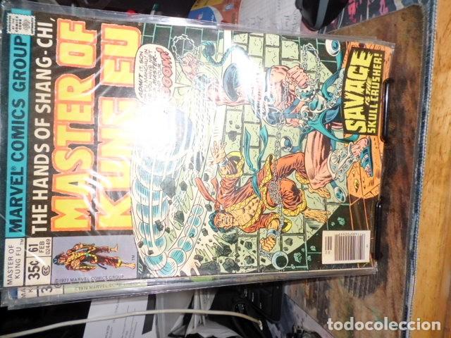 C&oacute;mics: MASTER OF KUNG FU N&ordm;61 MARVEL