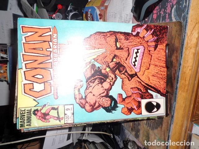 C&oacute;mics: CONAN THE BARBARIAN ANNUAL N&ordm;9 MARVEL - Foto 1