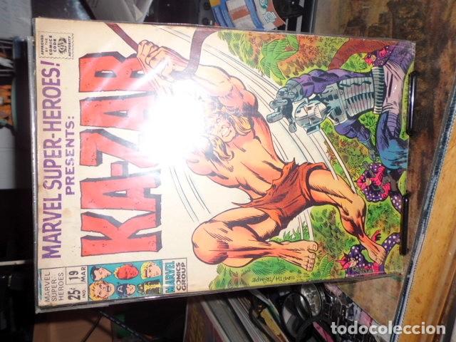 C&oacute;mics: MARVEL SUPER-HEROES! PRESENTS: KAZAR N&ordm;19 MARVEL - Foto 1
