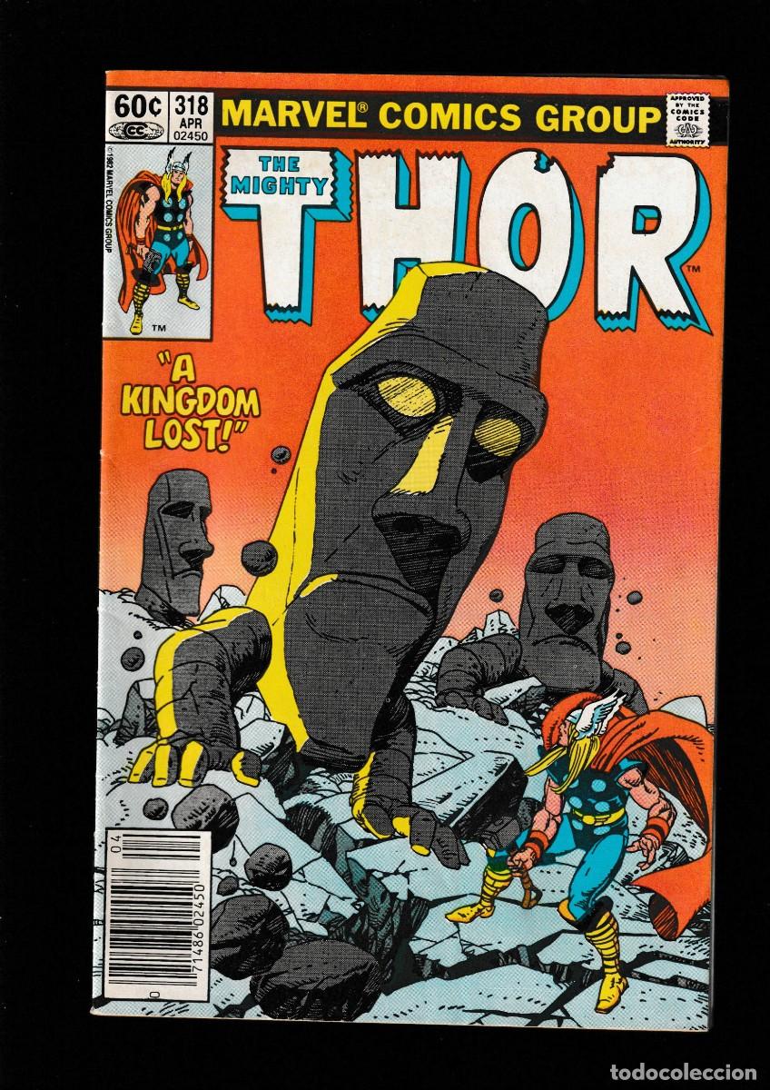 C&oacute;mics: THOR 318 - MARVEL 1982 FN/VFN / DOUG MOENCH & GIL KANE