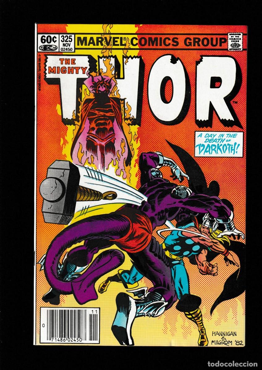 C&oacute;mics: THOR 325 - MARVEL 1982 VFN / MOENCH & KUPPERBERG / MEPHISTO