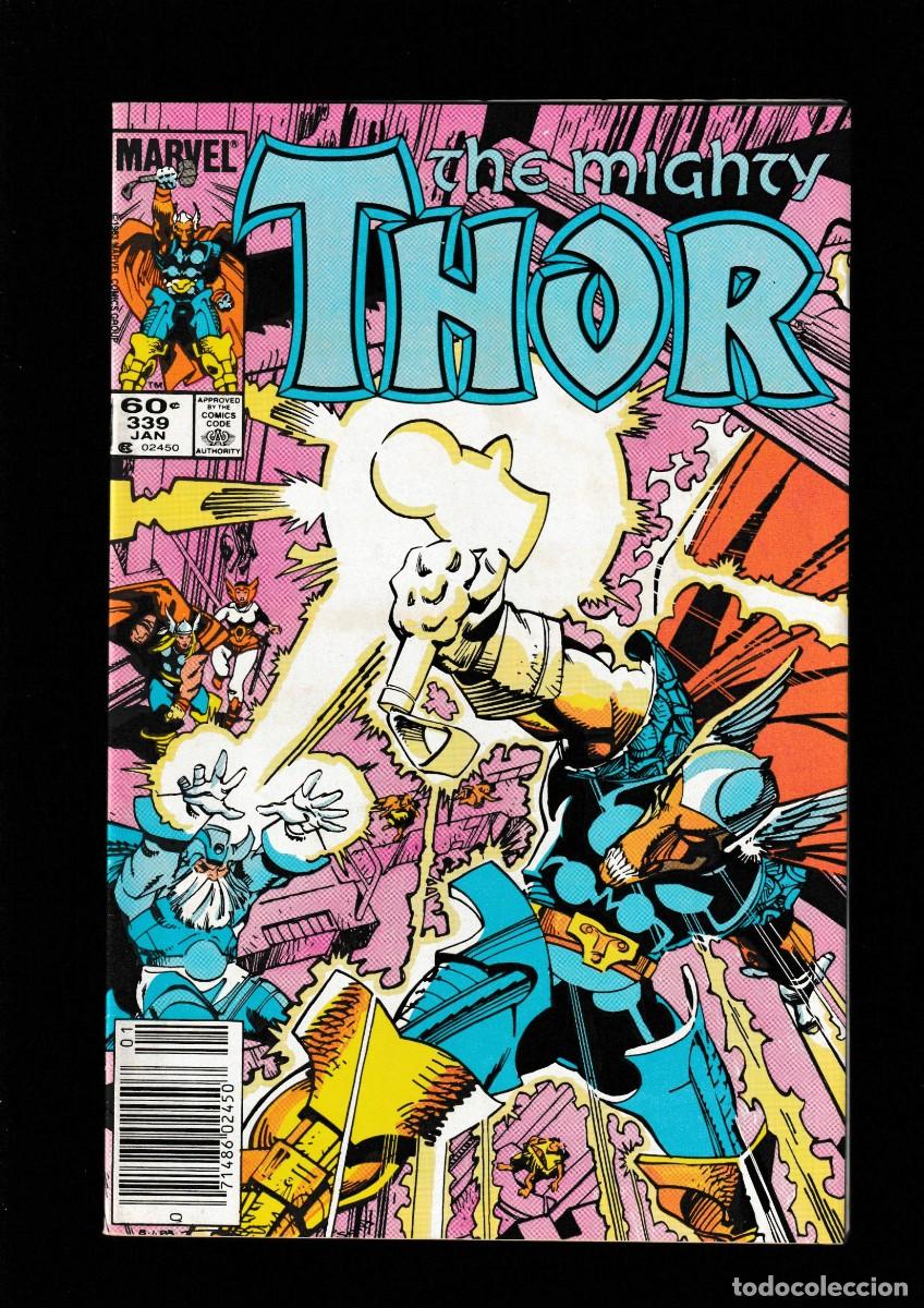 C&oacute;mics: THOR 339 - MARVEL 1983 VFN / WALTER SIMONSON / 1ST STORMBRINGER - Foto 1