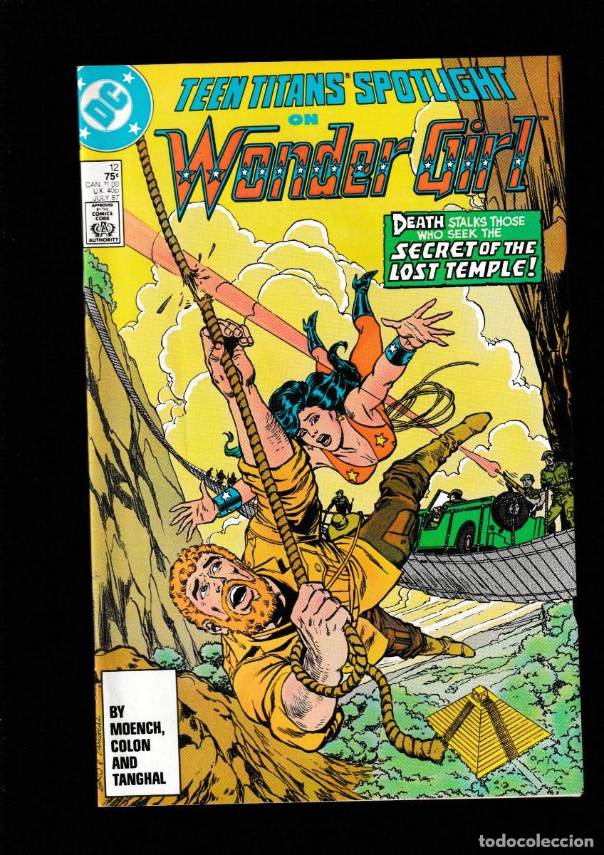 C&oacute;mics: TEEN TITANS SPOTLIGHT 12 WONDER GIRL - DC 1987 VFN/NM