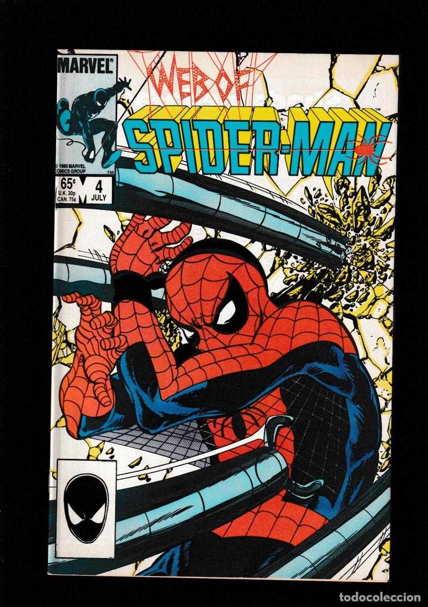 C&oacute;mics: WEB OF SPIDER-MAN 4 - MARVEL 1985 VFN / DOCTOR OCTOPUS