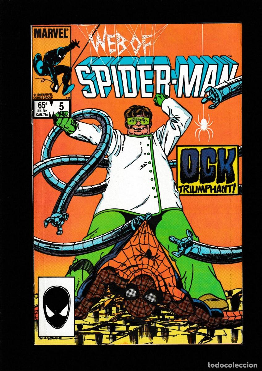 C&oacute;mics: WEB OF SPIDER-MAN 5 - MARVEL 1985 FN/VFN / DOCTOR OCTOPUS