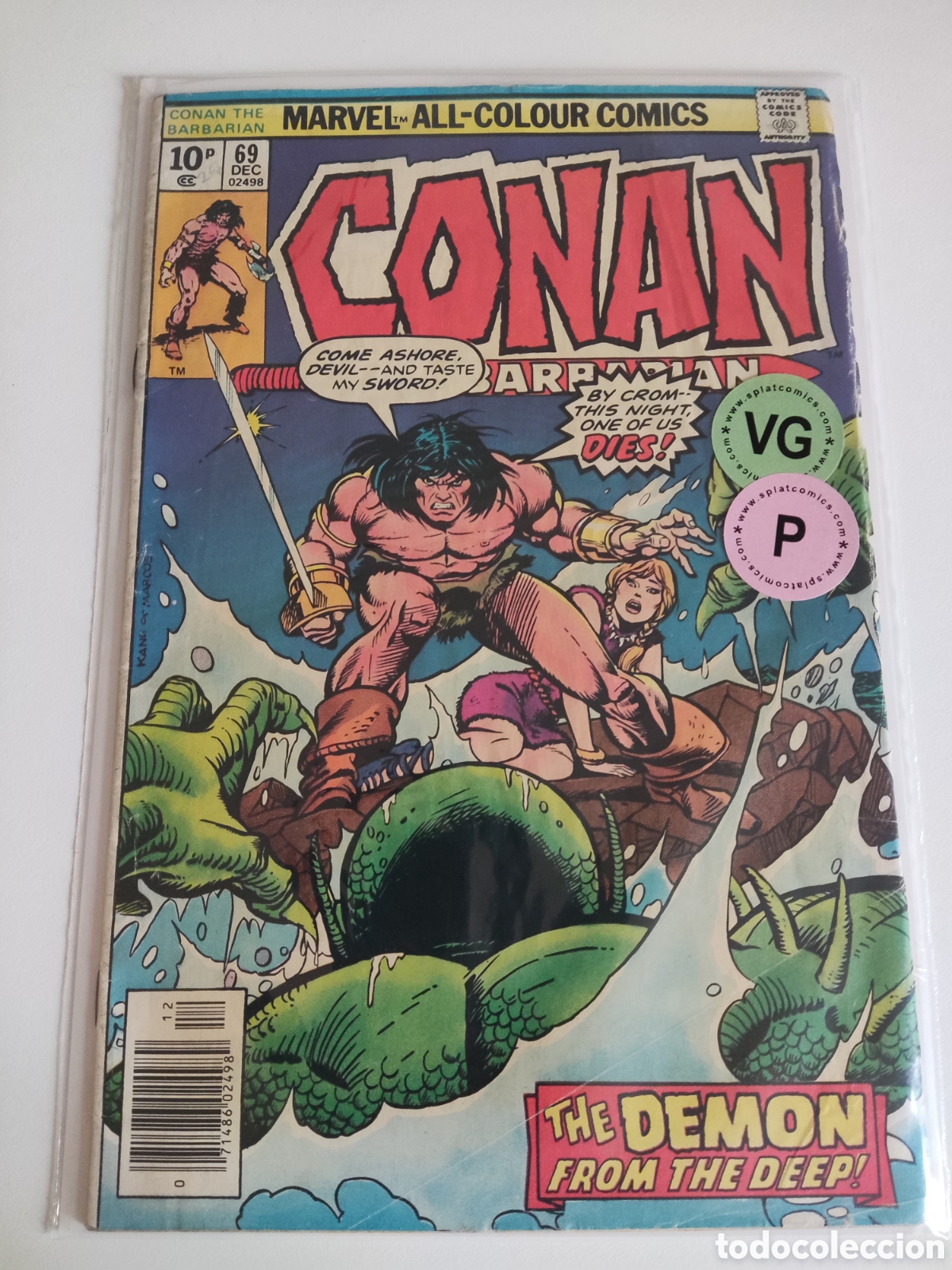 C&oacute;mics: Conan 69 Marvel 1976