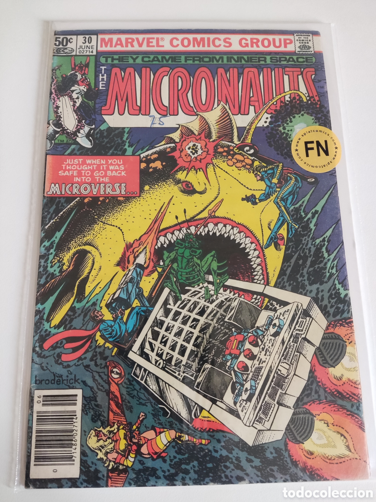 C&oacute;mics: Micronauts 30 Marvel 1981
