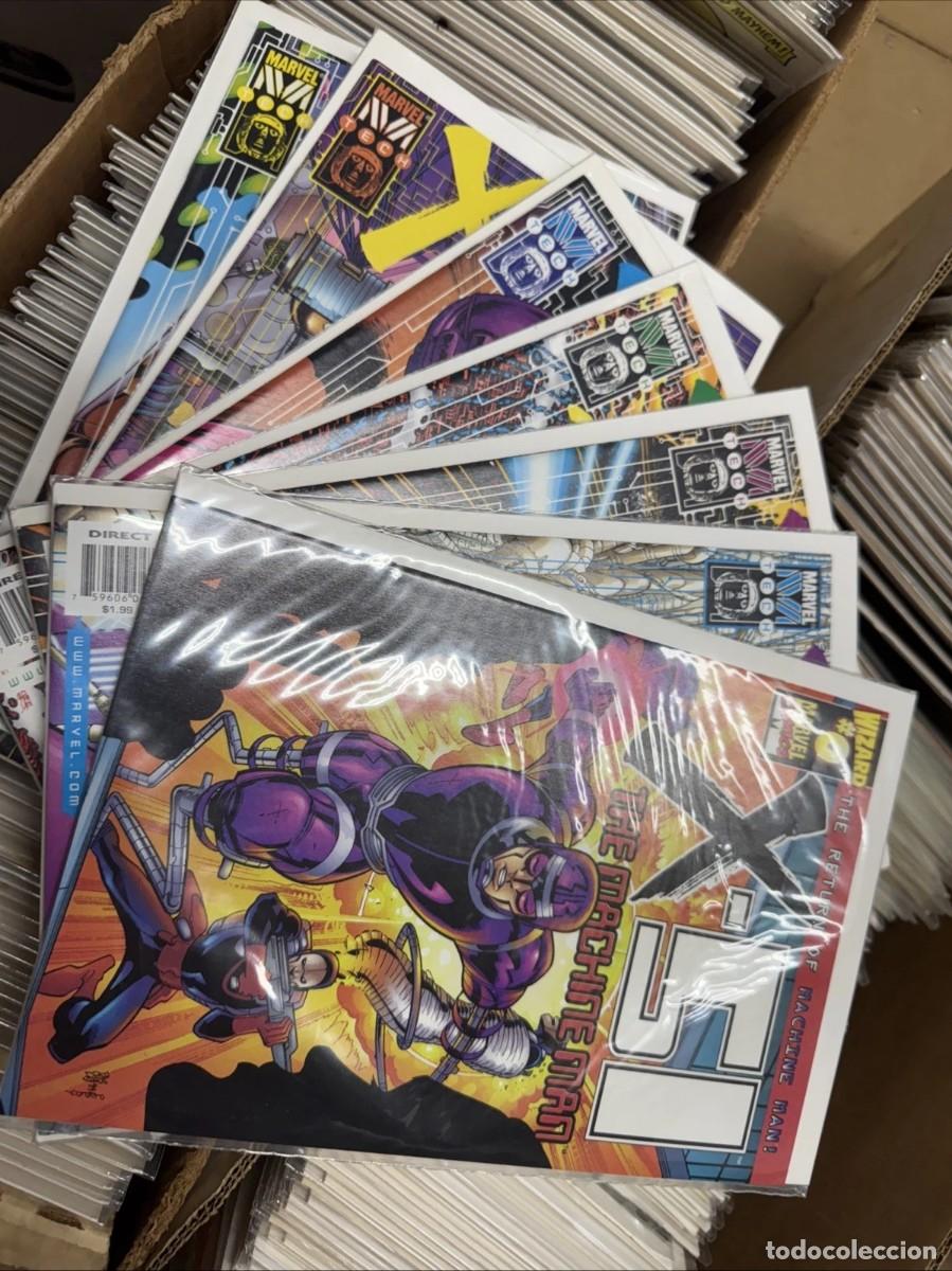 C&oacute;mics: X-51 THE MACHINE MAN (1999) #0-12 COMPLETA 13 NUMEROS. MARVEL HIGH TECH. - Foto 1