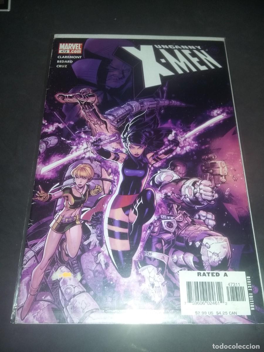 C&oacute;mics: Uncanny X men 473 vg+/f-