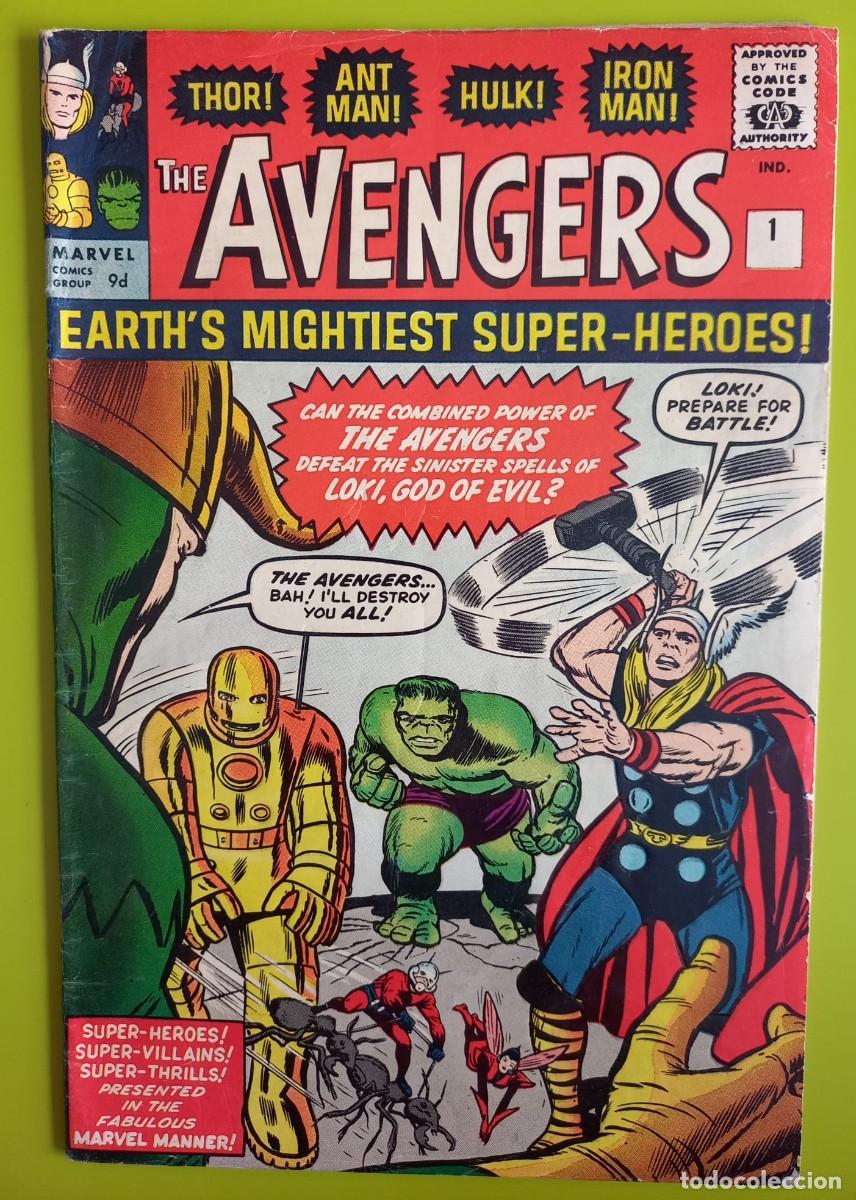C&oacute;mics: Avengers Vol 1 #1 (Marvel USA)