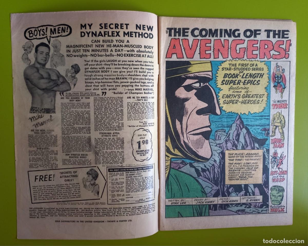 C&oacute;mics: Avengers Vol 1 #1 (Marvel USA) - Foto 2