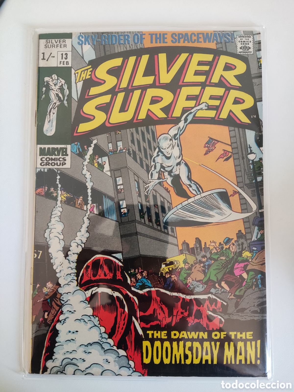 C&oacute;mics: Silver Surfer 13 Marvel 1970