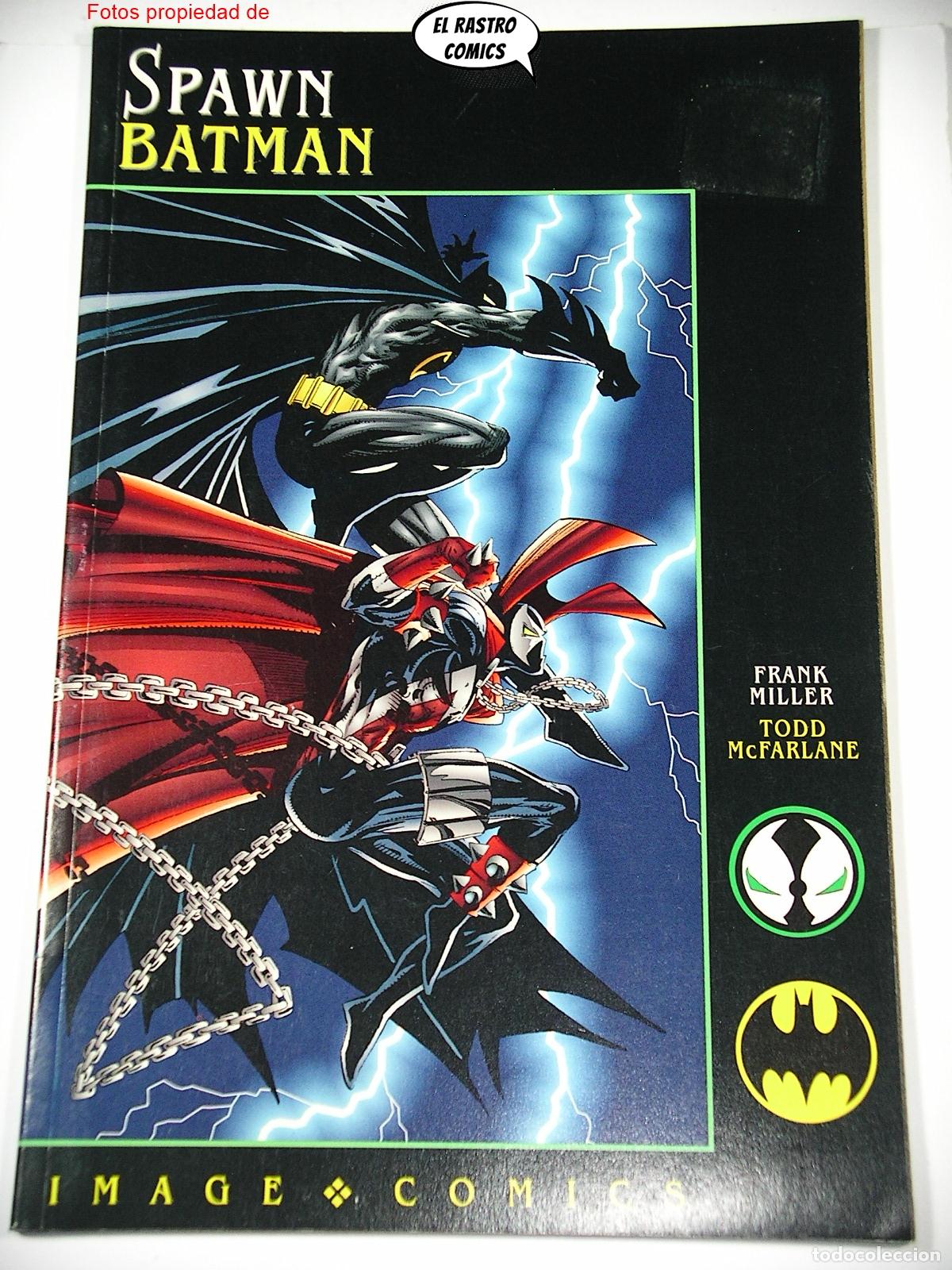 C&oacute;mics: Spawn / Batman, Frank Miller, Todd McFarlane, Image USA, ingl&eacute;s