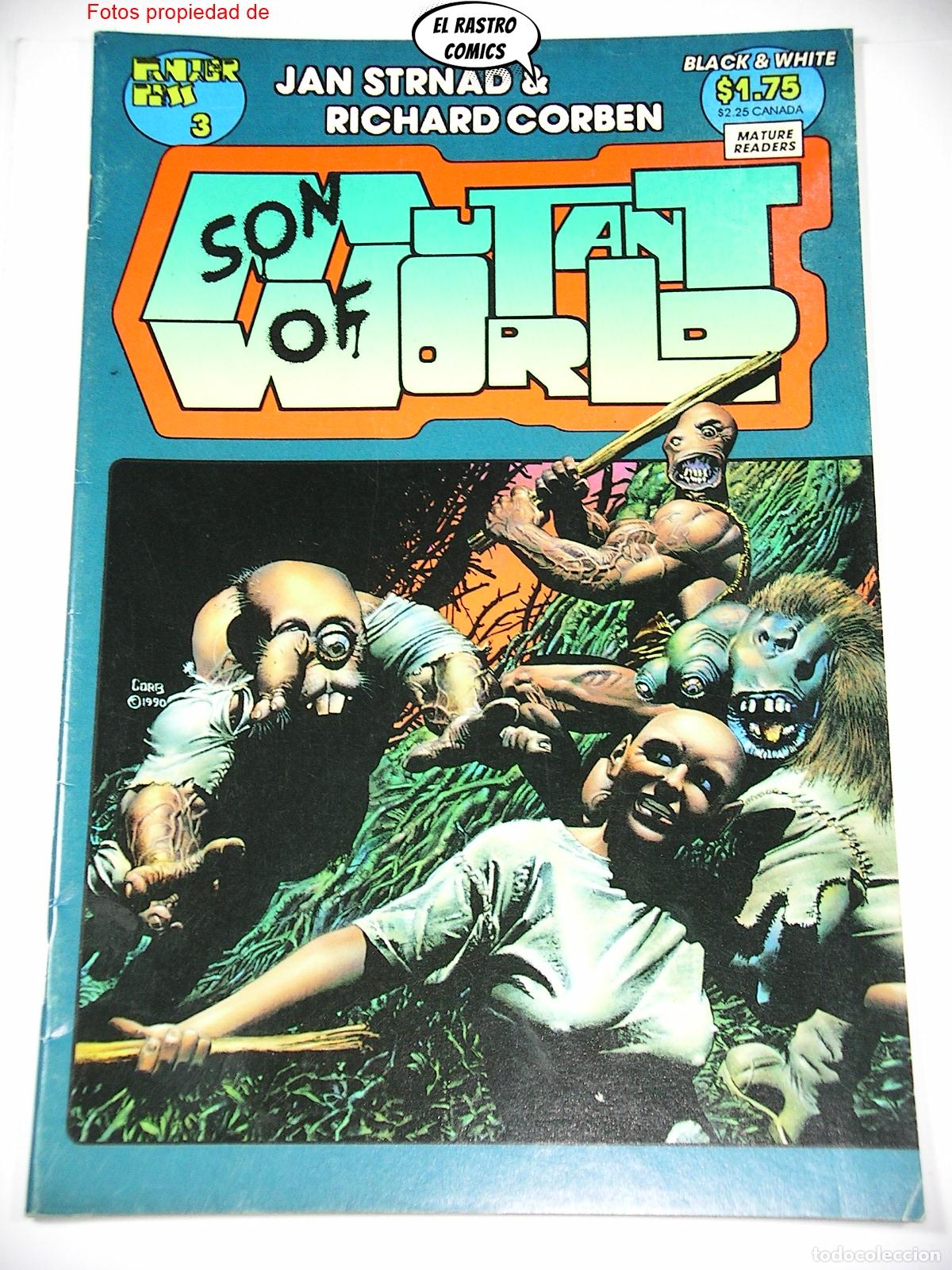 C&oacute;mics: Son of mutant world n&ordm; 3, Richard Corben, Fantagor USA 1990, ingl&eacute;s