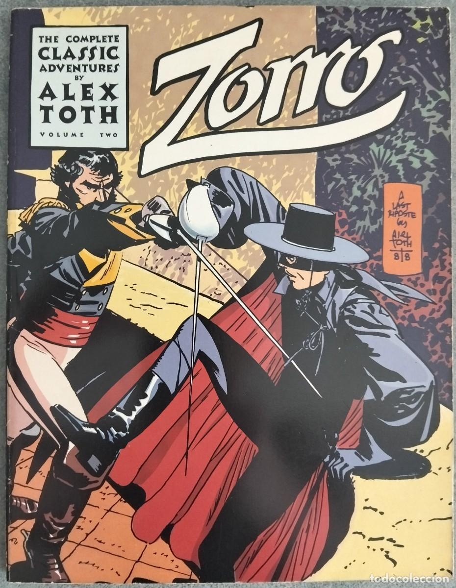C&oacute;mics: ZORRO. THE COMPLETE ADVENTURES BY ALEX TOTH VOL. 2 - ECLIPSE BOOKS