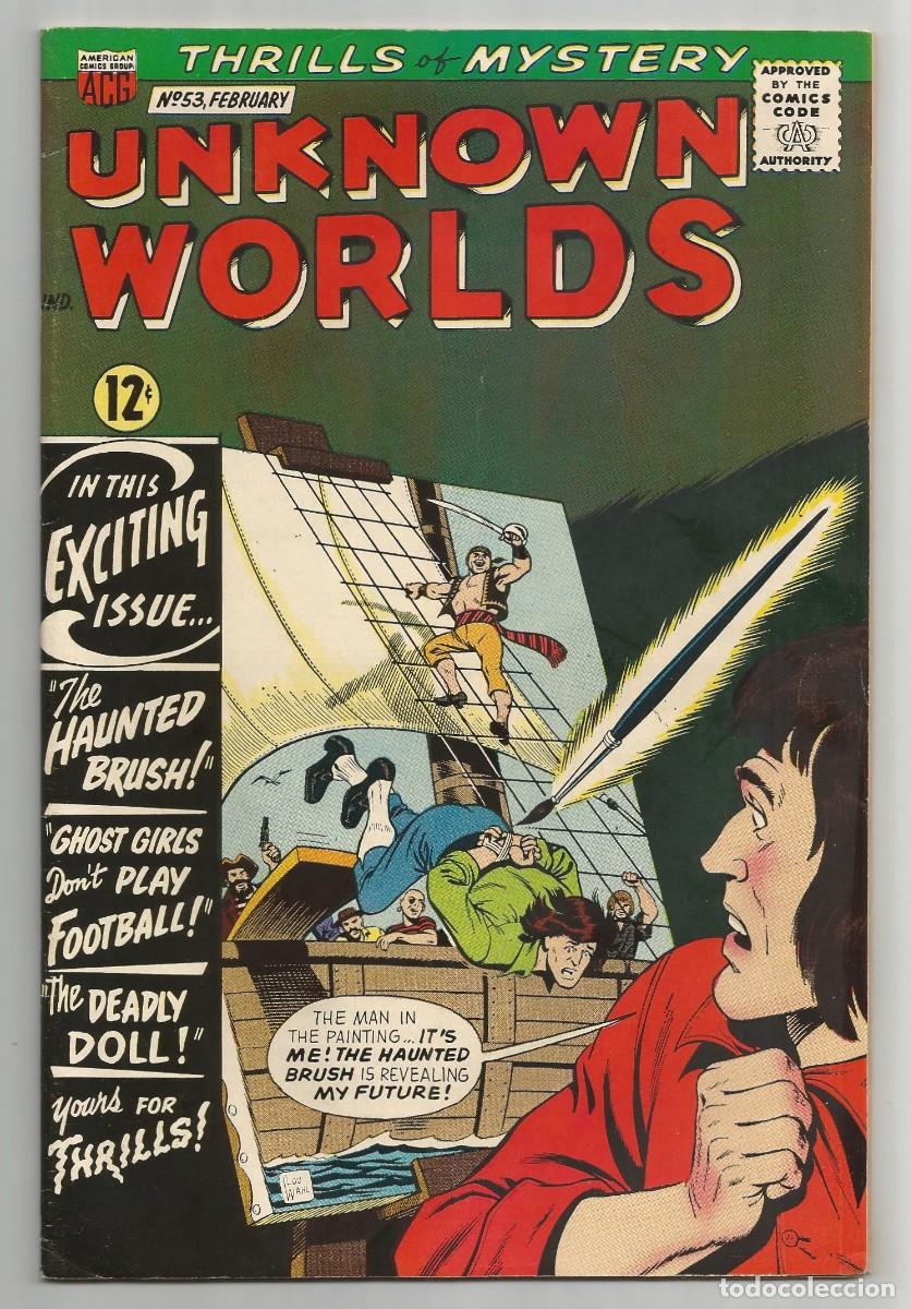 C&oacute;mics: UNKNOWN WORLDS #53 VF(8.0), ACG COMICS 1967
