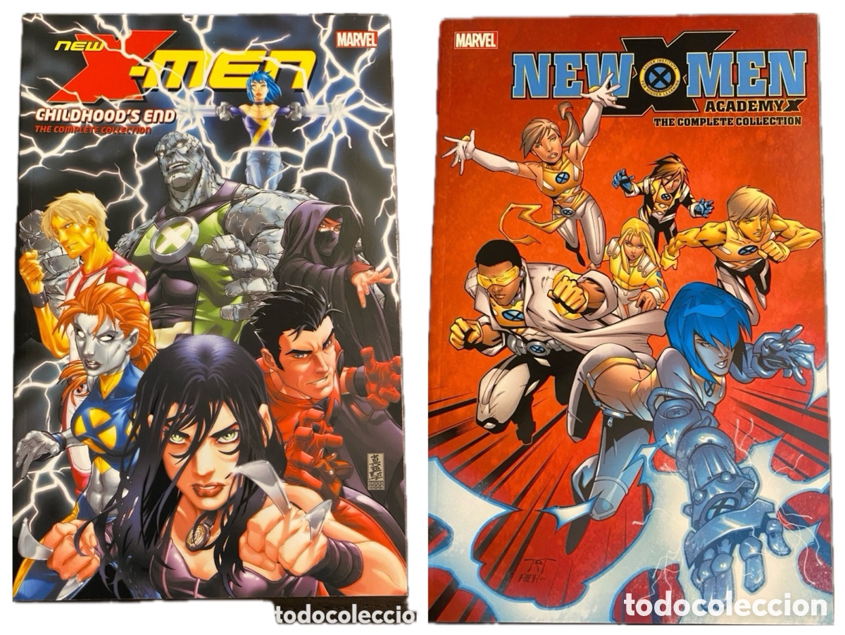 C&oacute;mics: NEW X-MEN COMPLETA Academy X + Childhood&rsquo;s End | The Complete Collection | Marvel TPB