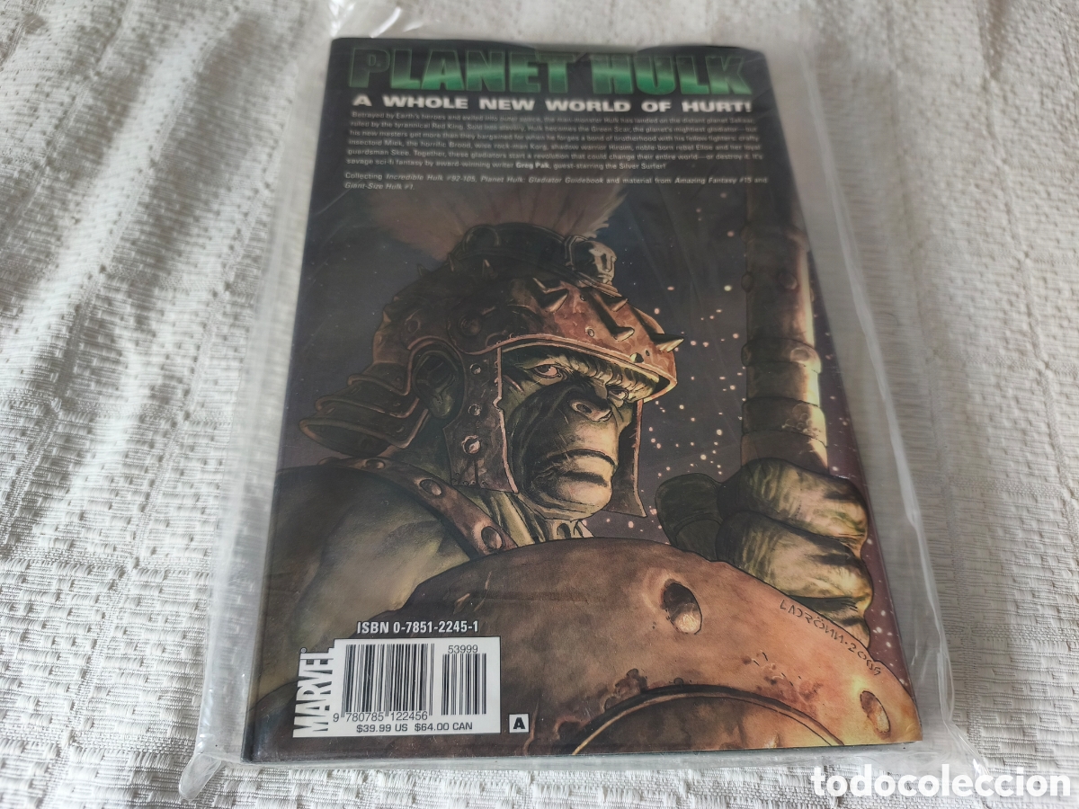 C&oacute;mics: Hulk Planet Hulk tapa dura ingl&eacute;s - Foto 2