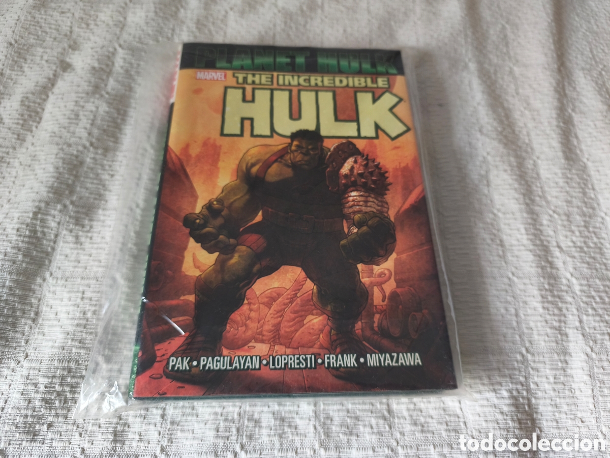 C&oacute;mics: Hulk Planet Hulk tapa dura ingl&eacute;s
