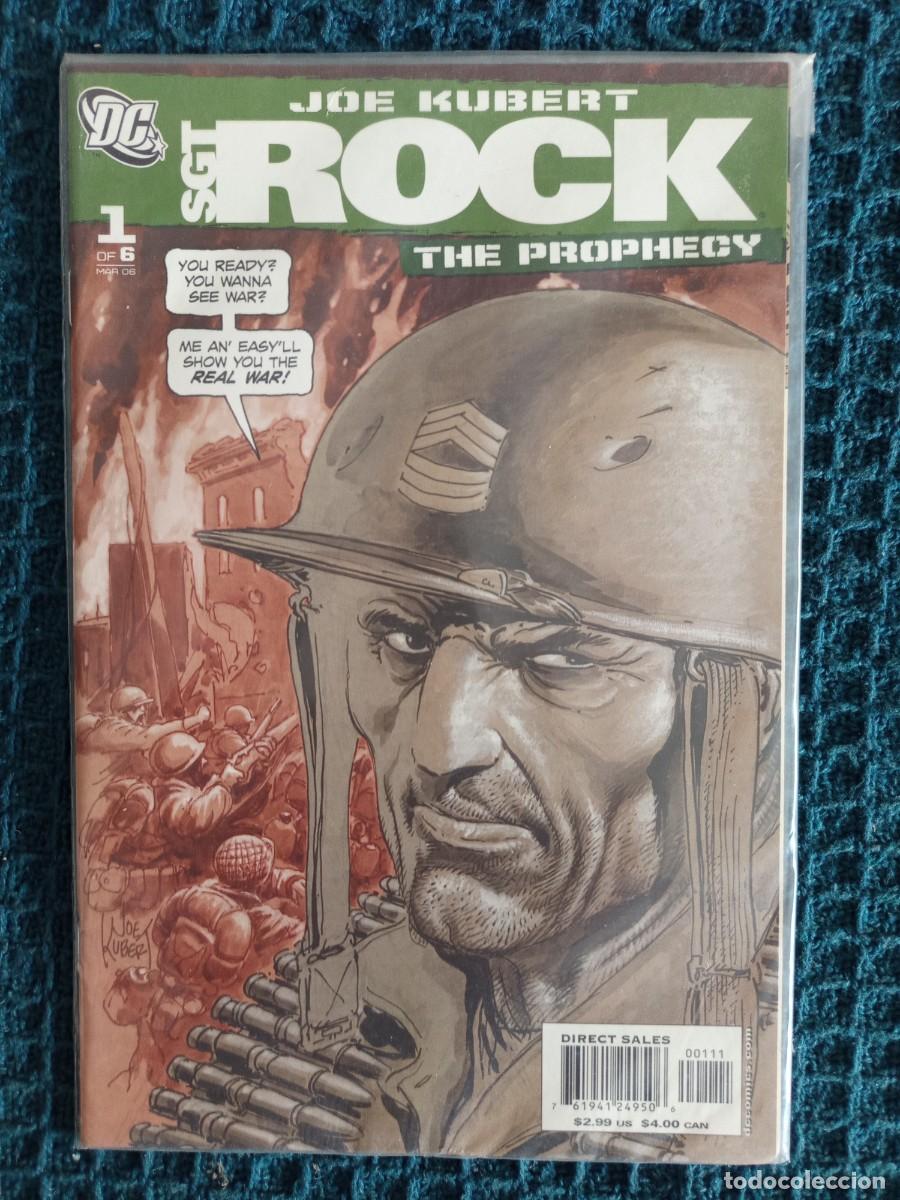 C&oacute;mics: SGT ROCK: THE PROPHECY 1 JOE KUBERT